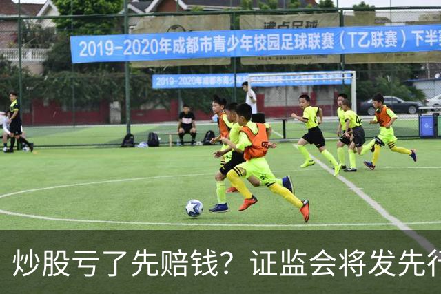 炒股亏了先赔钱?证监会将发先行赔付文件,中小投资者的腰杆直了